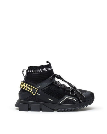 Dolce & Gabbana Black Technical High Top