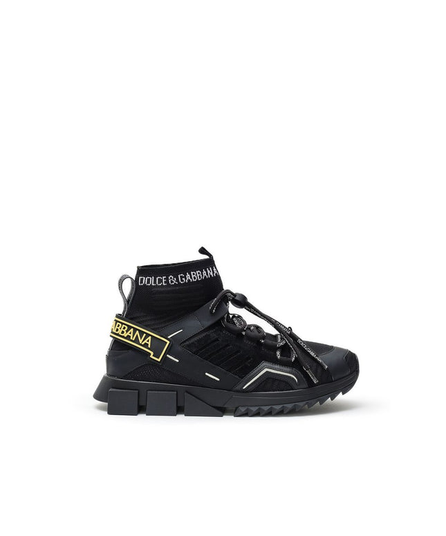 Dolce & Gabbana Black Technical High Top