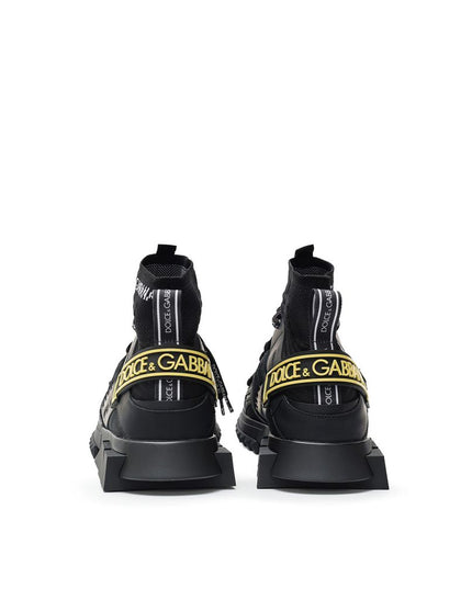 Dolce & Gabbana Black Technical High Top