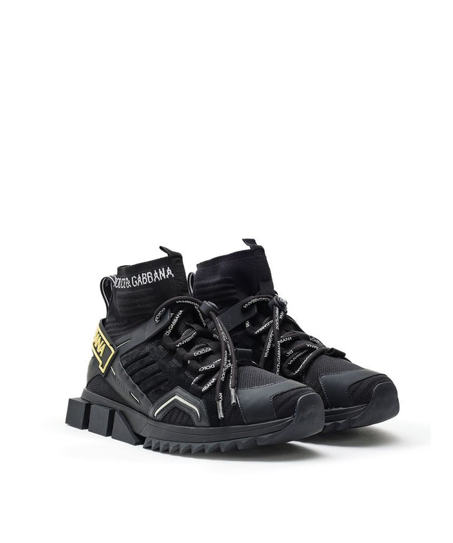 Dolce & Gabbana Black Technical High Top