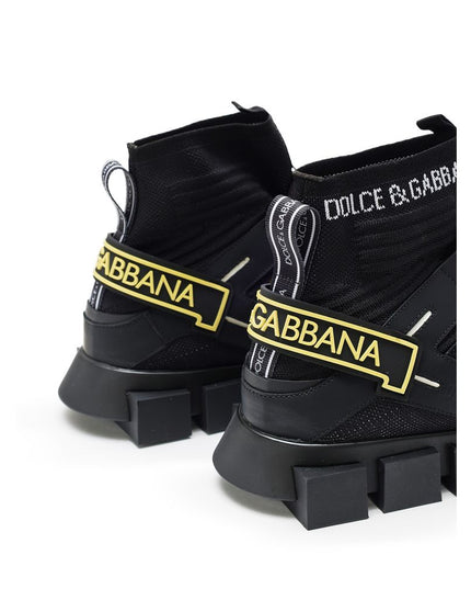 Dolce & Gabbana Black Technical High Top