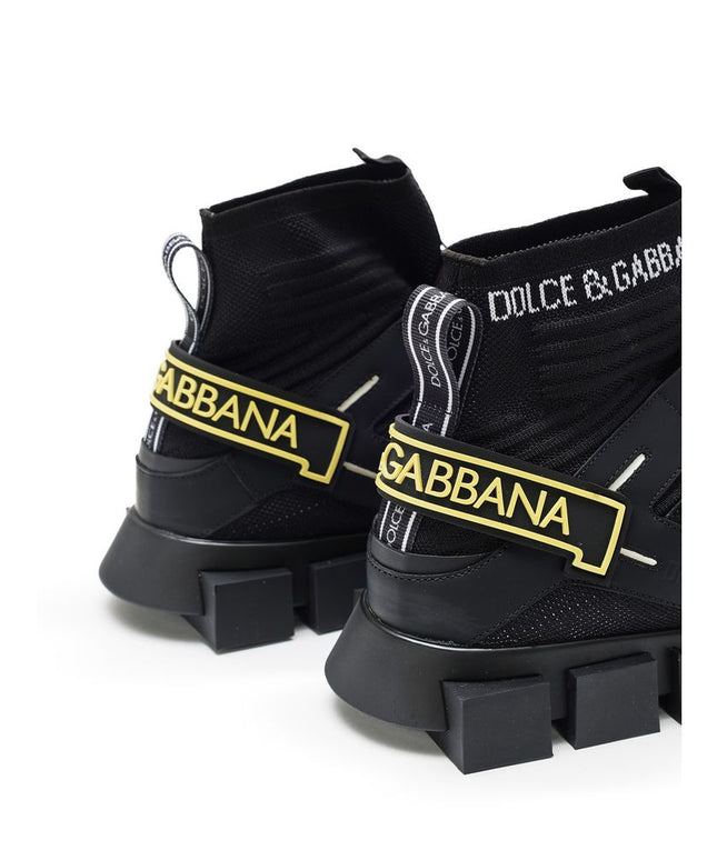 Dolce & Gabbana Black Technical High Top