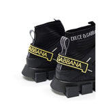 Dolce & Gabbana Black Technical High Top