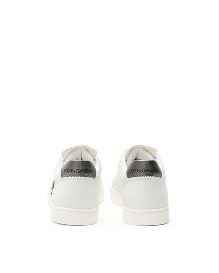 Dolce & Gabbana White Leather Sneaker