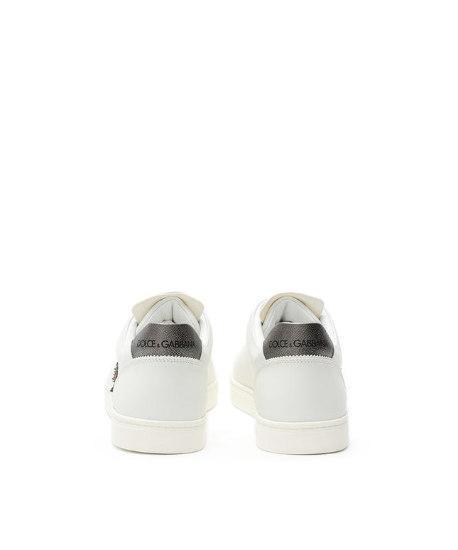 Dolce & Gabbana White Leather Sneaker