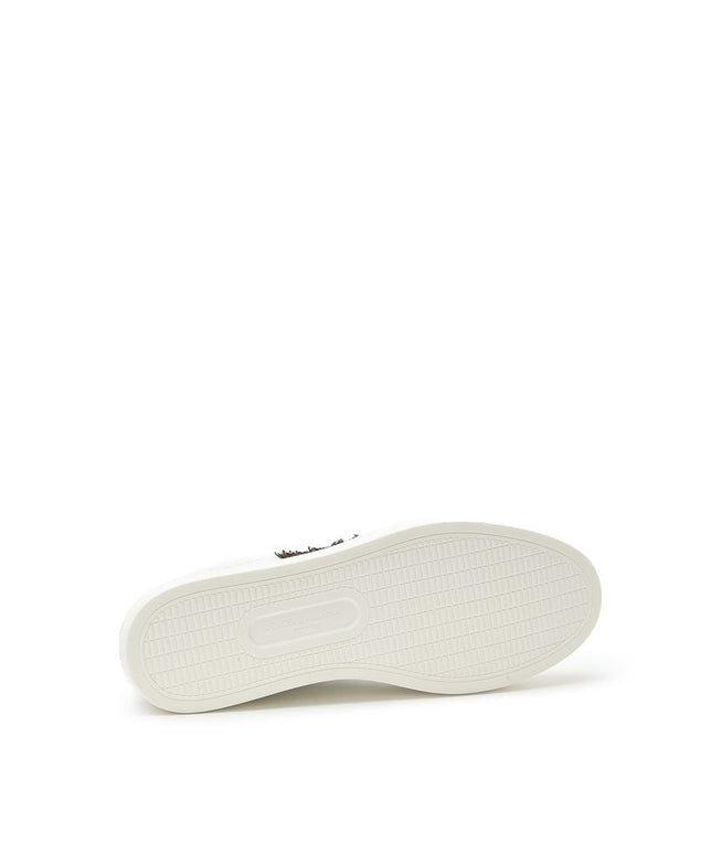 Dolce & Gabbana White Leather Sneaker