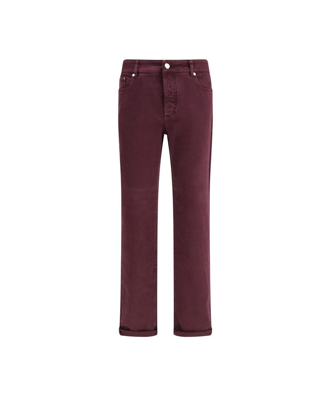Brunello Cucinelli Cotton slim Jeans