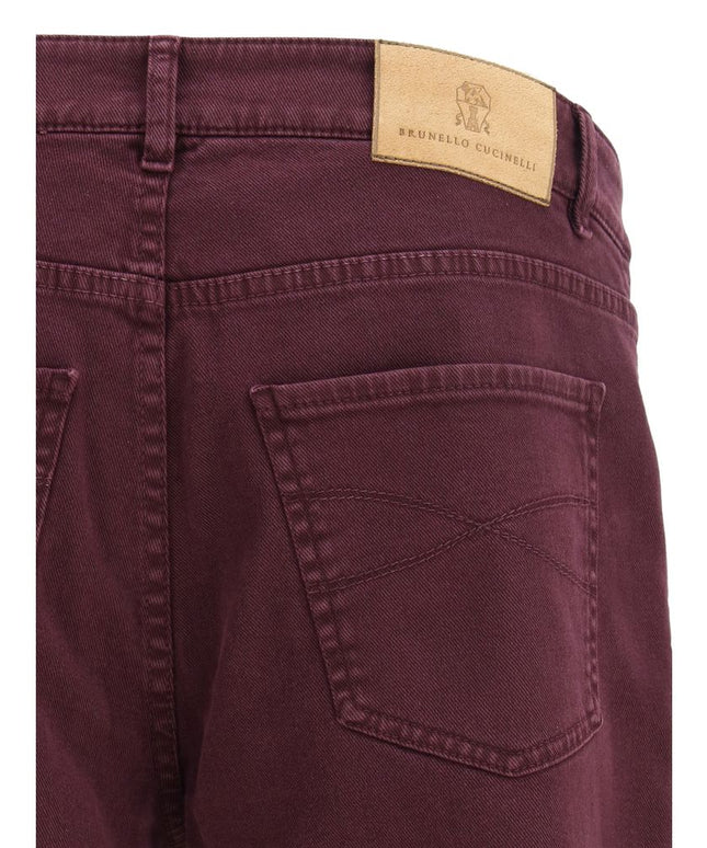 Brunello Cucinelli Cotton slim Jeans