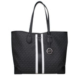 Michael Kors Black Fabric Shoulder Bags