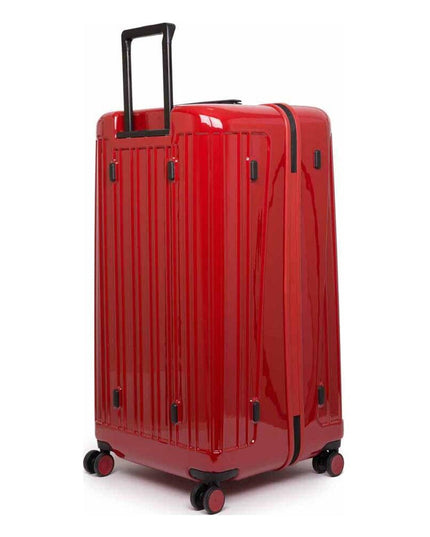 Piquadro Red Polycarbonate Luggage And Travel