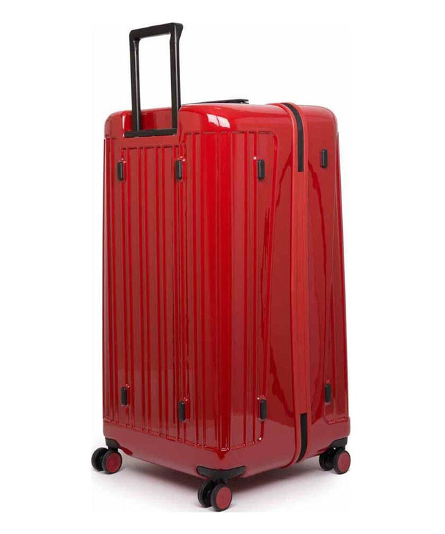 Piquadro Red Polycarbonate Luggage And Travel