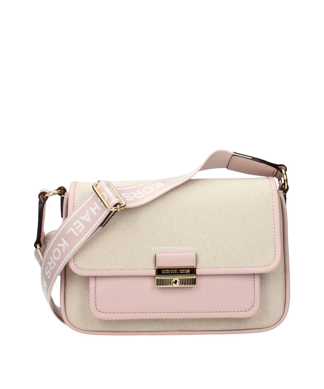 Michael Kors Beige Fabric Crossbody Bags