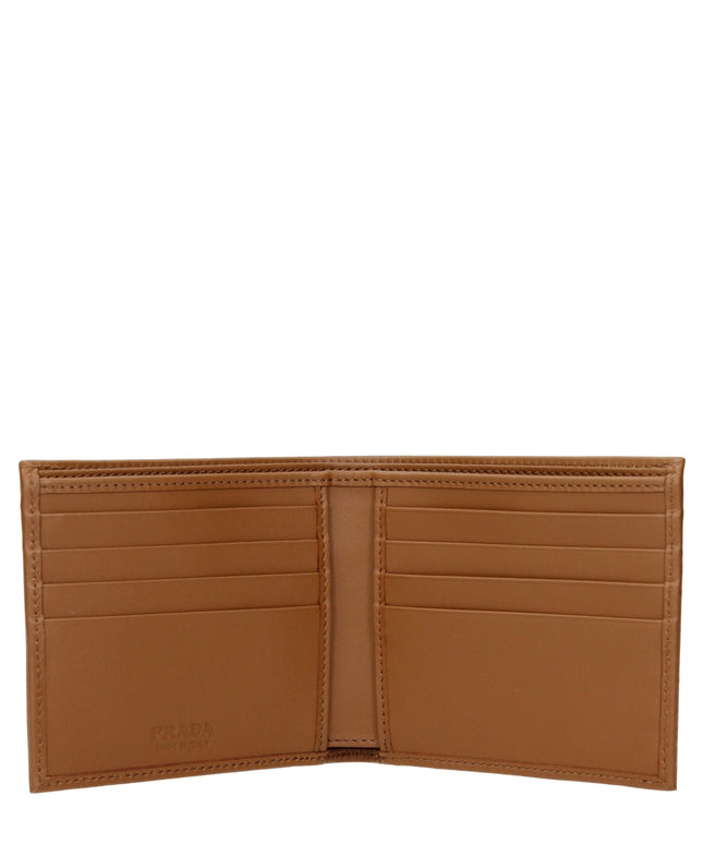 Prada Brown Fabric Wallets