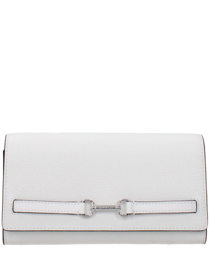 Michael Kors White Leather Clutch Bags