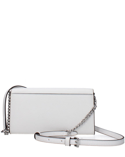 Michael Kors White Leather Clutch Bags