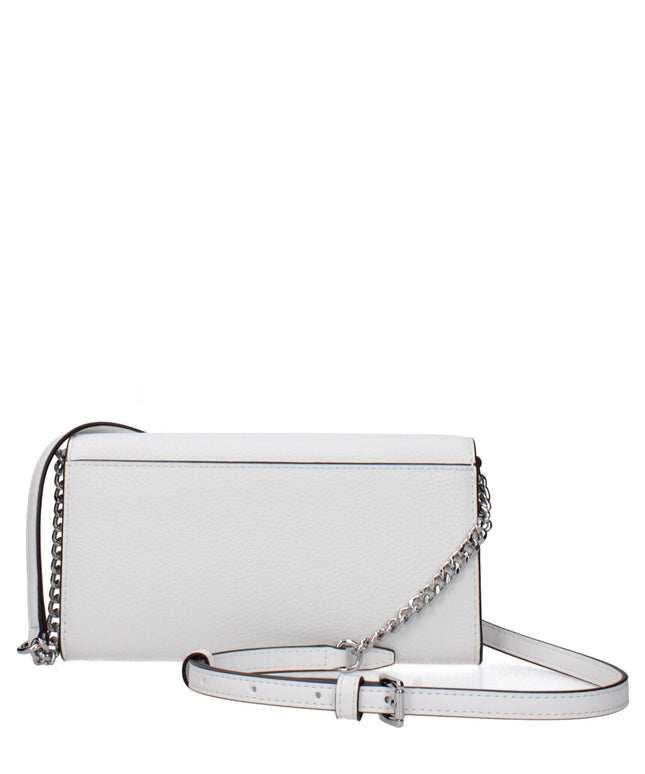 Michael Kors White Leather Clutch Bags