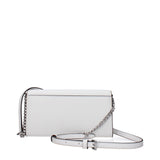 Michael Kors White Leather Clutch Bags