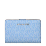 Michael Kors Light Blue Leather Wallets