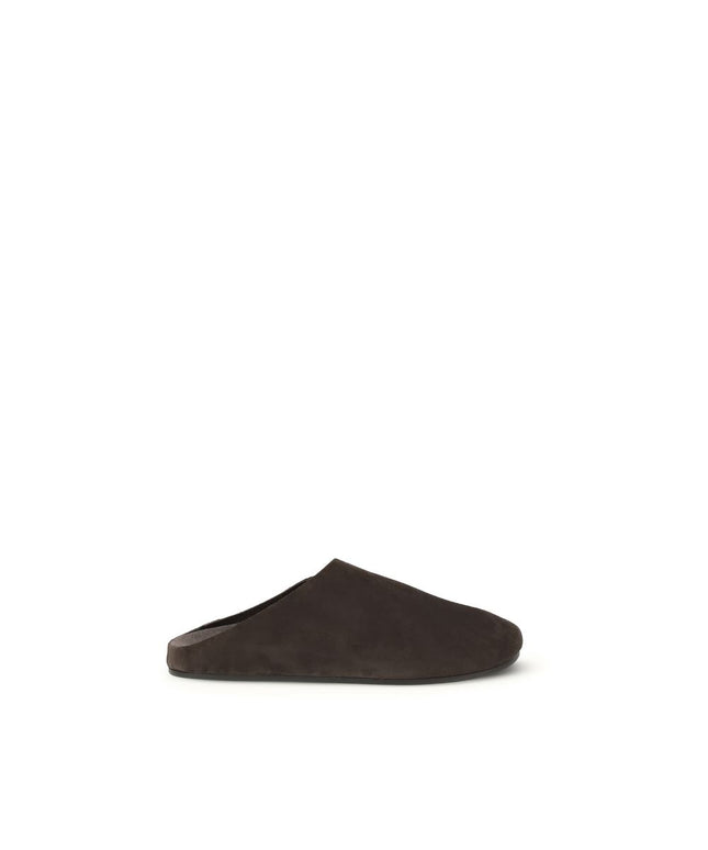 The Row Suede Hudson Mules