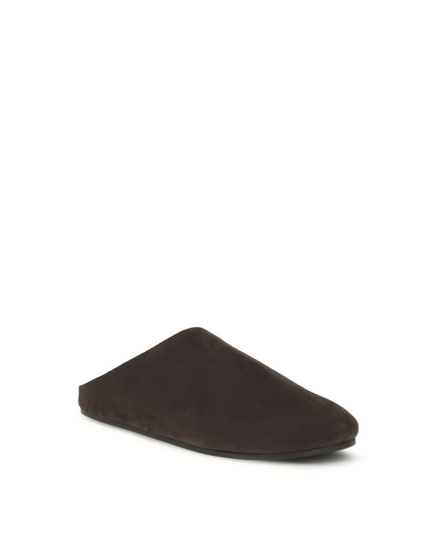 The Row Suede Hudson Mules