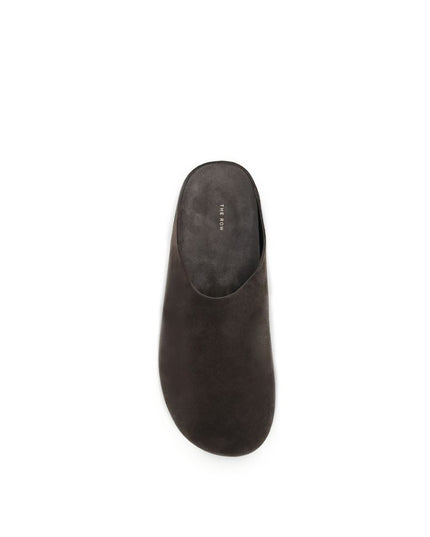 The Row Suede Hudson Mules
