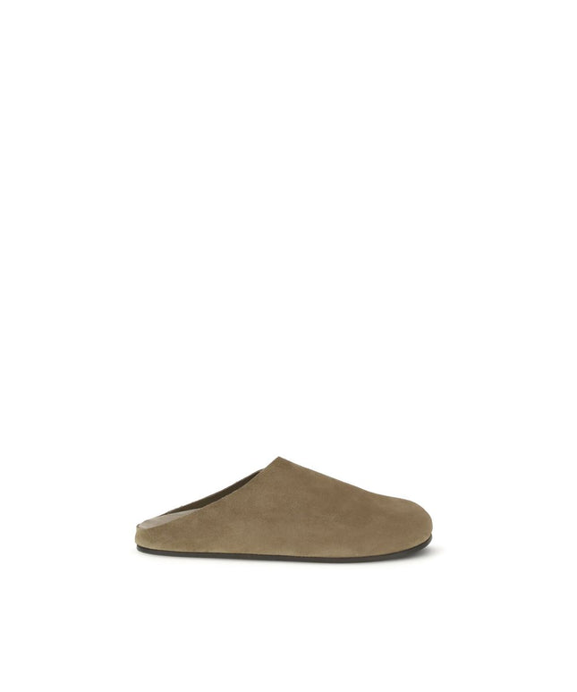 The Row Suede Hudson Mules