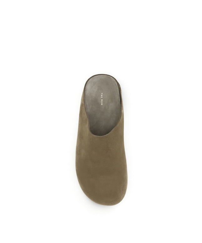 The Row Suede Hudson Mules