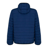 Suns Blue Polyester Men's Quilted Jacket