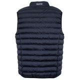 Suns Blue Polyester Sleveless Jacket