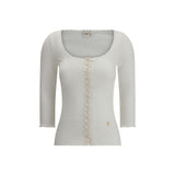 Chloé Cotton Cardigan with button fastening