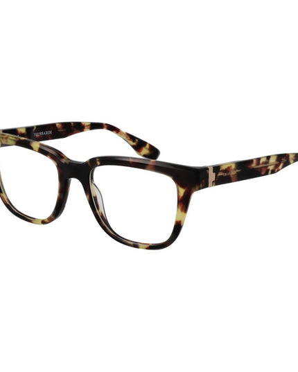 Trussardi Brown Men Glasses Frame