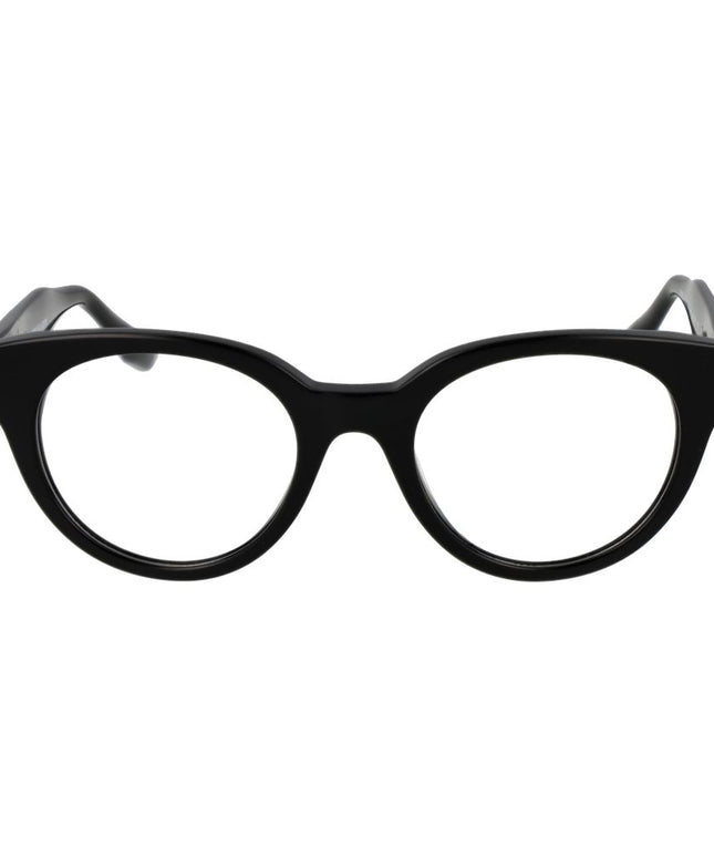 Trussardi Black Unisex Glasses Frame
