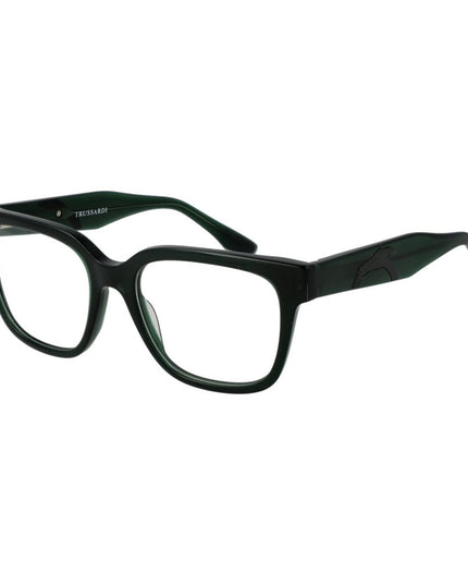 Trussardi Green Men Glasses Frame