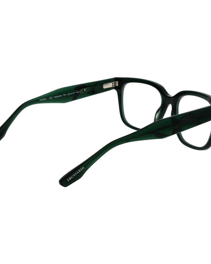 Trussardi Green Men Glasses Frame