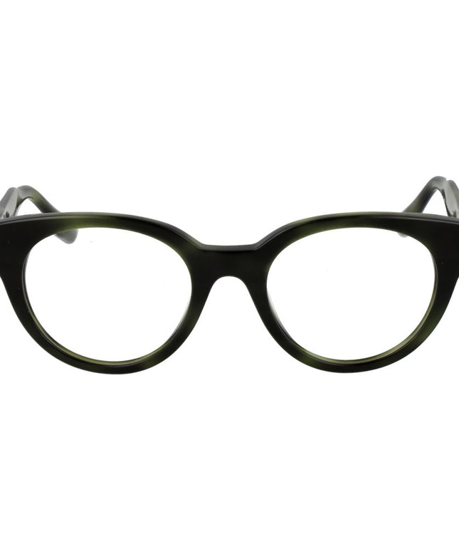 Trussardi Green Unisex Glasses Frame