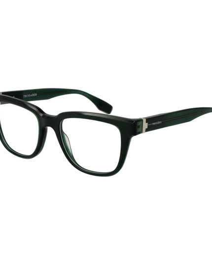 Trussardi Green Men Glasses Frame