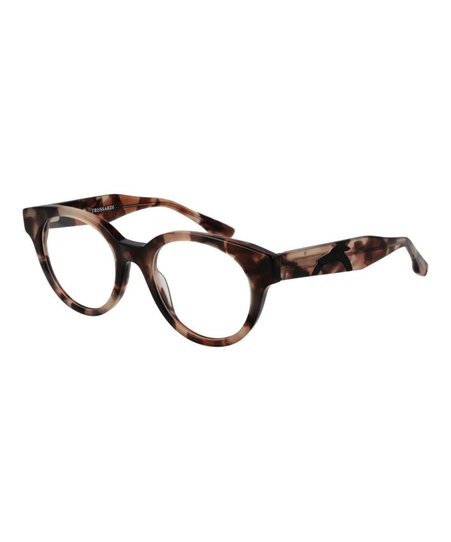 Trussardi Brown Unisex Glasses Frame