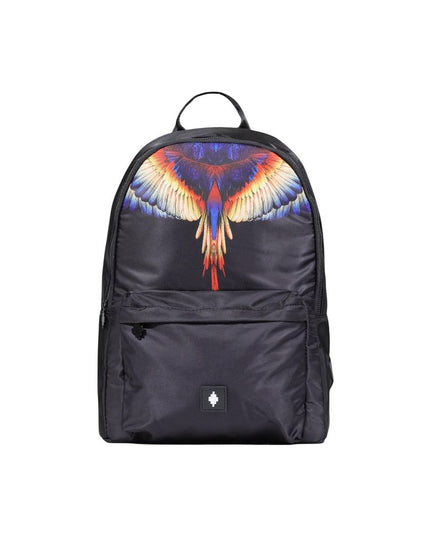 County of Milan Black Nylon Backpack