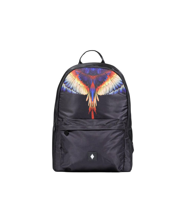 County of Milan Black Nylon Backpack