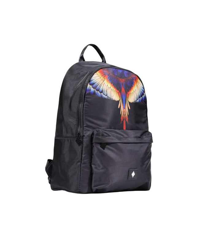 County of Milan Black Nylon Backpack