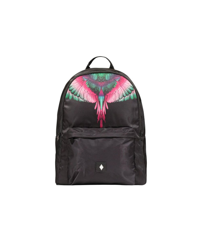 County of Milan Black Nylon Backpack