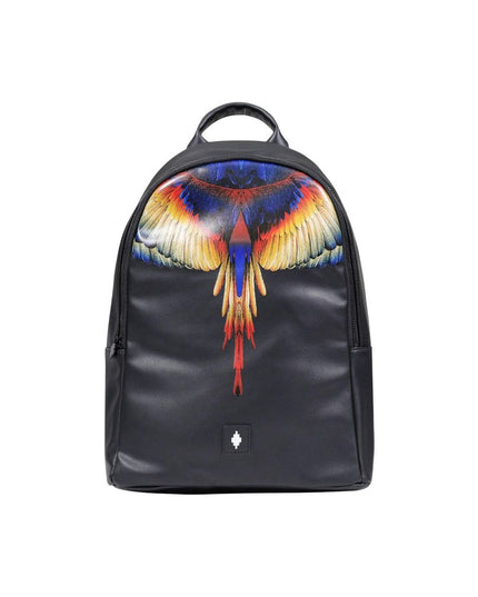 County of Milan Black Polyethylene Backpack