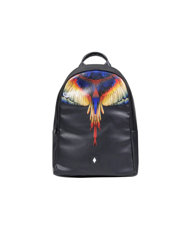 County of Milan Black Polyethylene Backpack