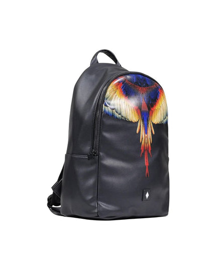 County of Milan Black Polyethylene Backpack