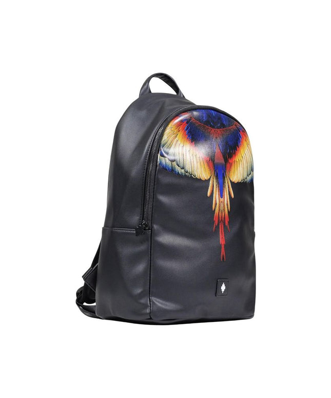 County of Milan Black Polyethylene Backpack
