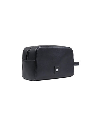 County of Milan Black Polyethylene Clutch Bag