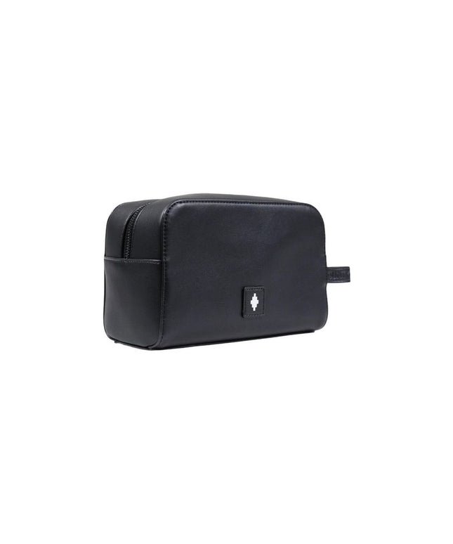 County of Milan Black Polyethylene Clutch Bag