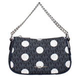 Michael Kors Blue Fabric Handbags