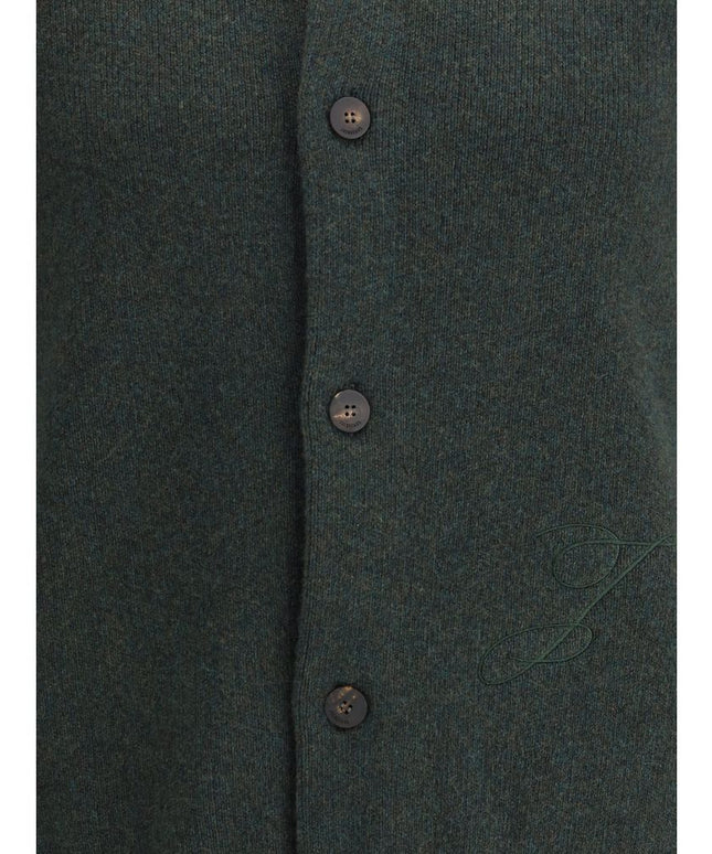 Jacquemus Embroidered Virgin Wool Cardigan