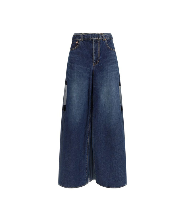 Sacai Denim Pants with liner back